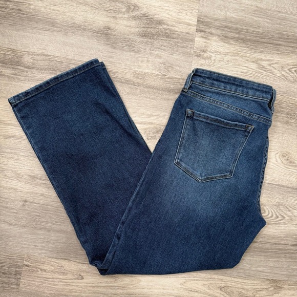 KanCan Women's Dark Wash High Rise Straight Leg Jeans Size 30 Maurices Exclusive - Picture 1 of 11